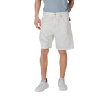 Gianni Lupo White Cotton Bermuda Shorts - Zeiniez