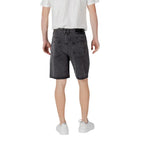 Gianni Lupo Black Cotton Bermuda Shorts - Zeiniez