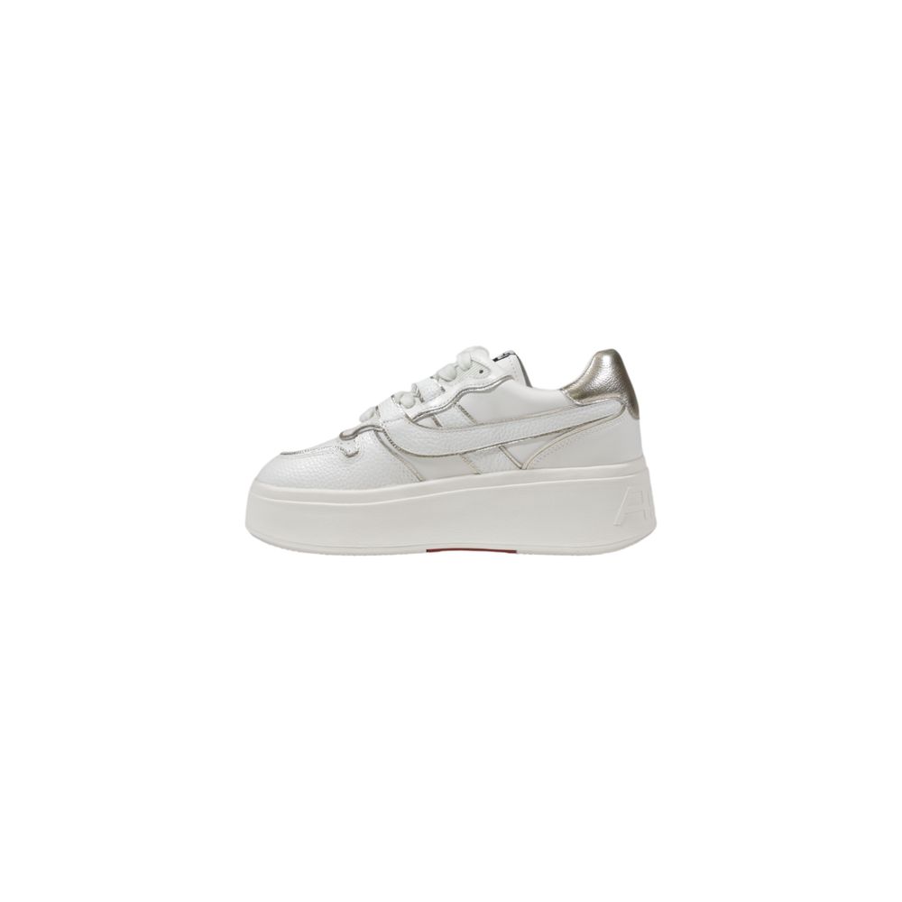 ASH White Leather Platform Sneakers - Zeiniez