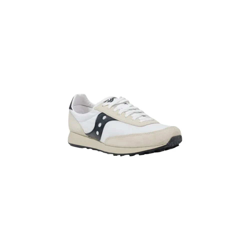 Saucony Black And White Leather Athletic Sneakers - Zeiniez