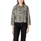 Jacqueline De Yong Green Viscose Blouse - Zeiniez