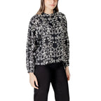 ICHI Black Viscose Blouse - Zeiniez