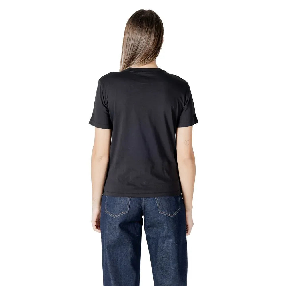 Calvin Klein Jeans Black Cotton T-Shirt - Zeiniez