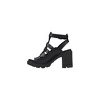 Timberland Black Leather Platform Sandals - Zeiniez