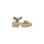 Timberland Beige Leather Platform Sandals - Zeiniez