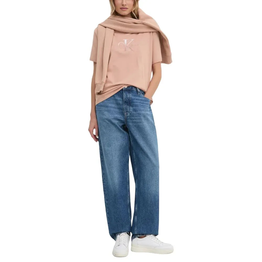 Calvin Klein Jeans Blue Cotton Mom Jeans - Zeiniez