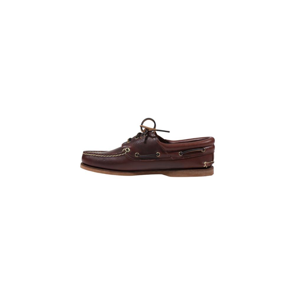 Timberland Brown Leather Slip-On Loafers - Zeiniez