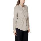 Only Beige Viscose Blouse - Zeiniez