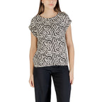 Street One Beige Viscose Blouse