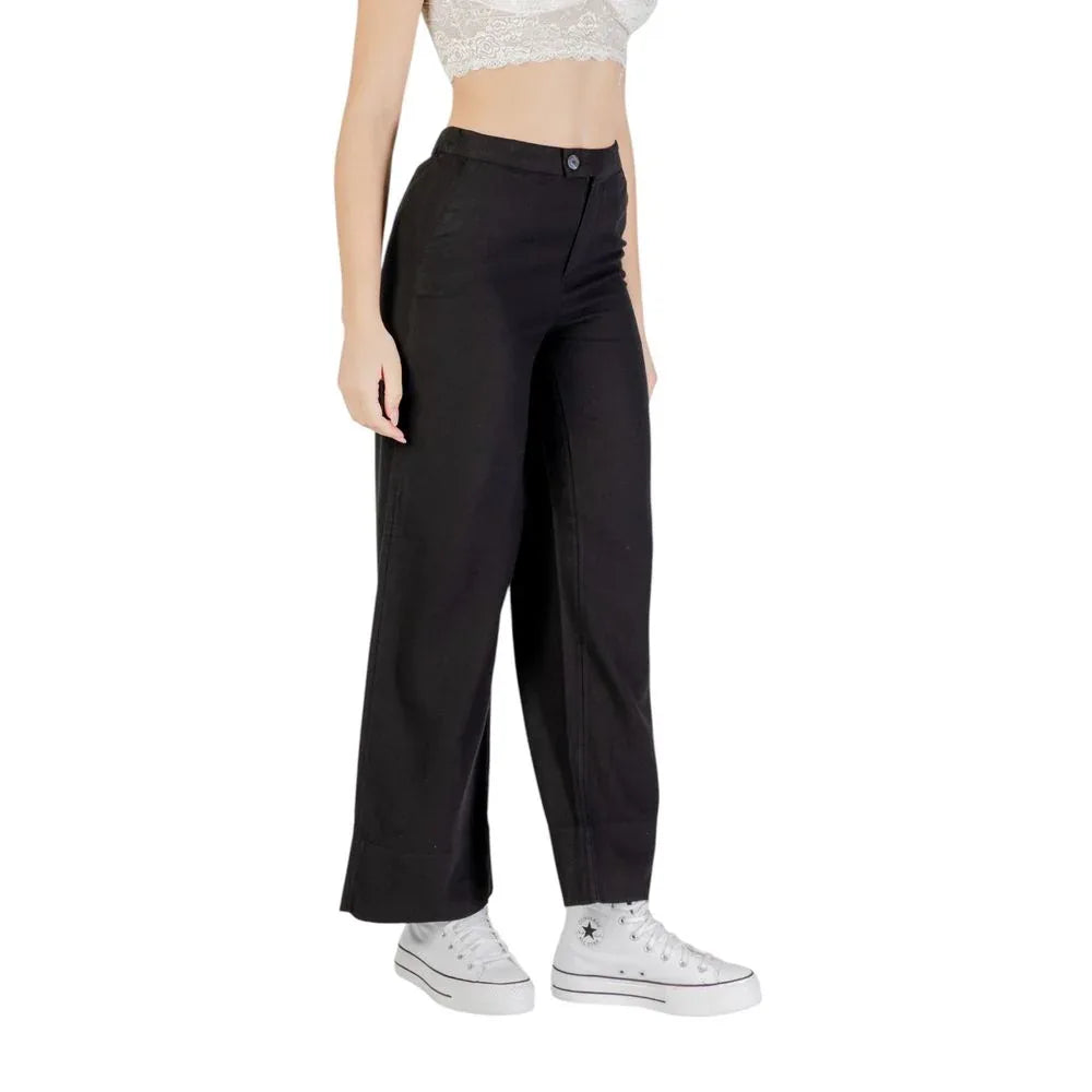 Only Black Viscose Pants - Zeiniez