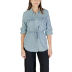 Only Light Blue Tencel Blouse - Zeiniez