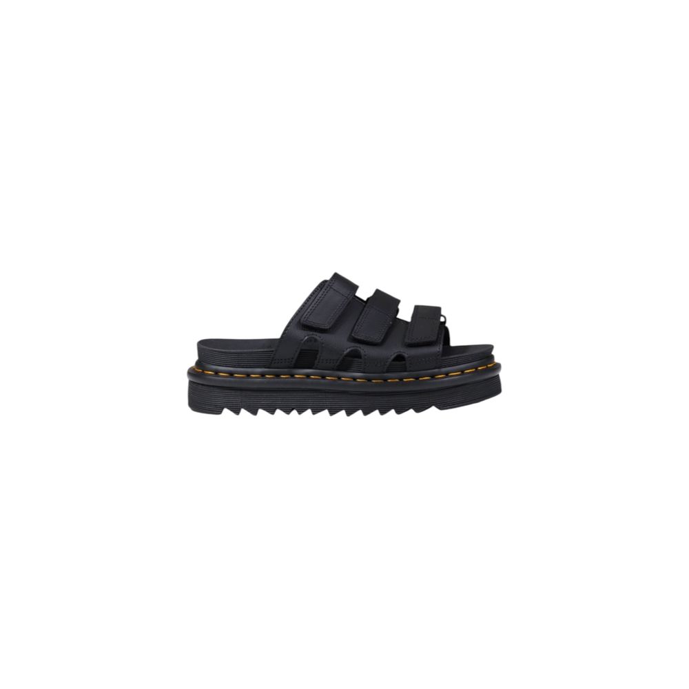 Dr. Martens Black Leather Platform Pumps