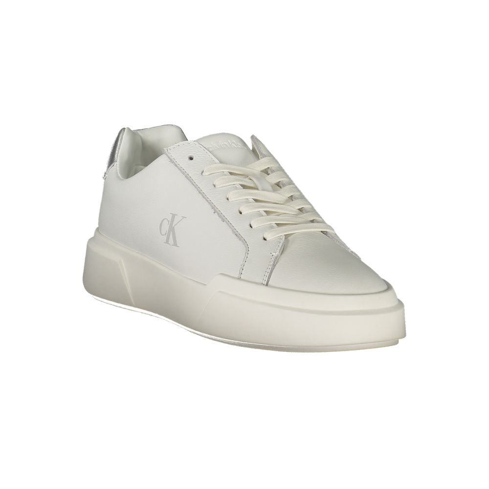 Calvin Klein Bianco Polyurethane Women Sneaker - Zeiniez