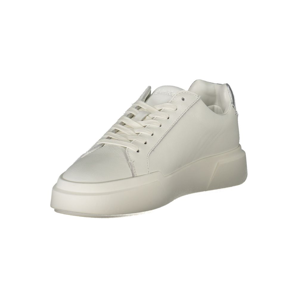 Calvin Klein Bianco Polyurethane Women Sneaker - Zeiniez