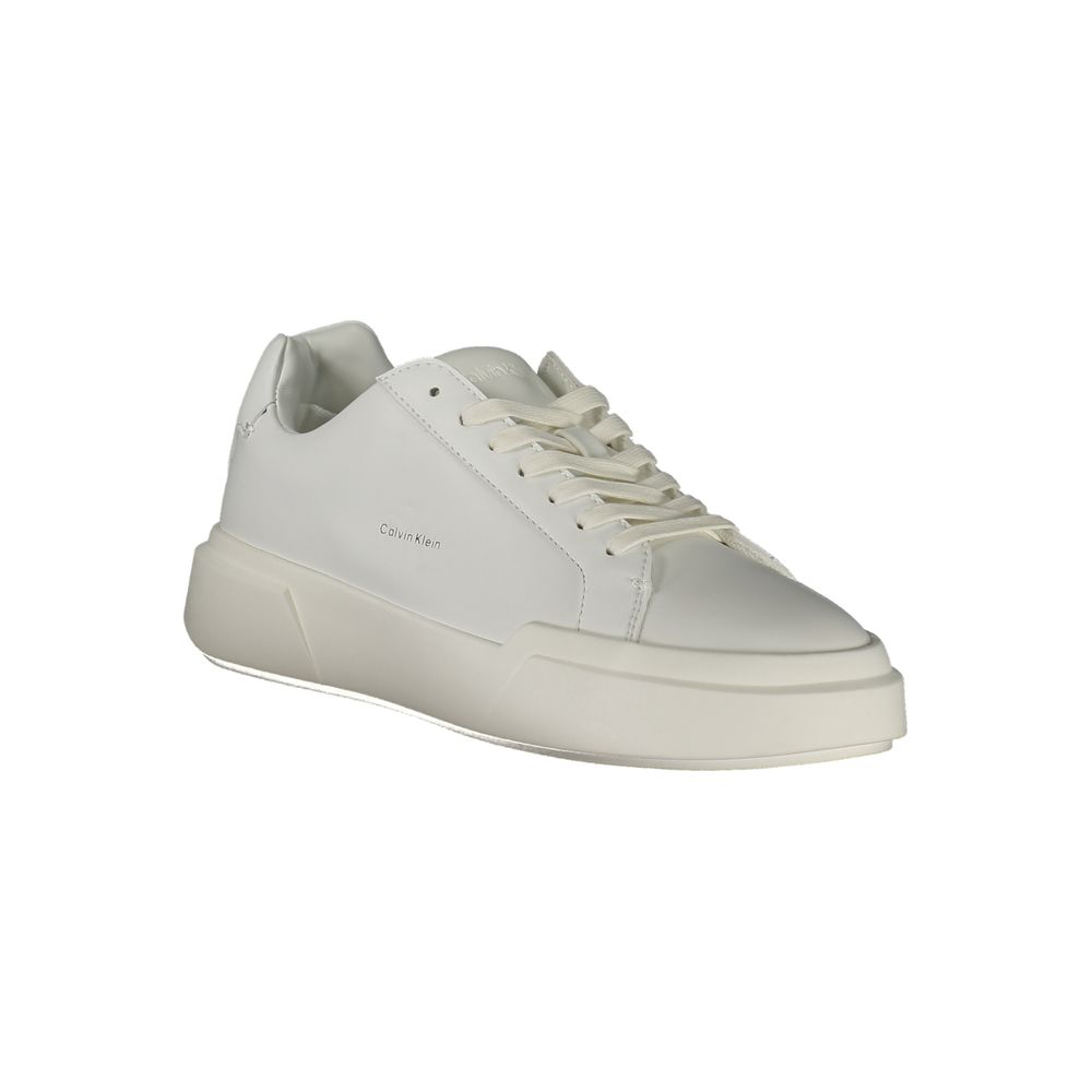 Calvin Klein Bianco Polyurethane Women Sneaker - Zeiniez