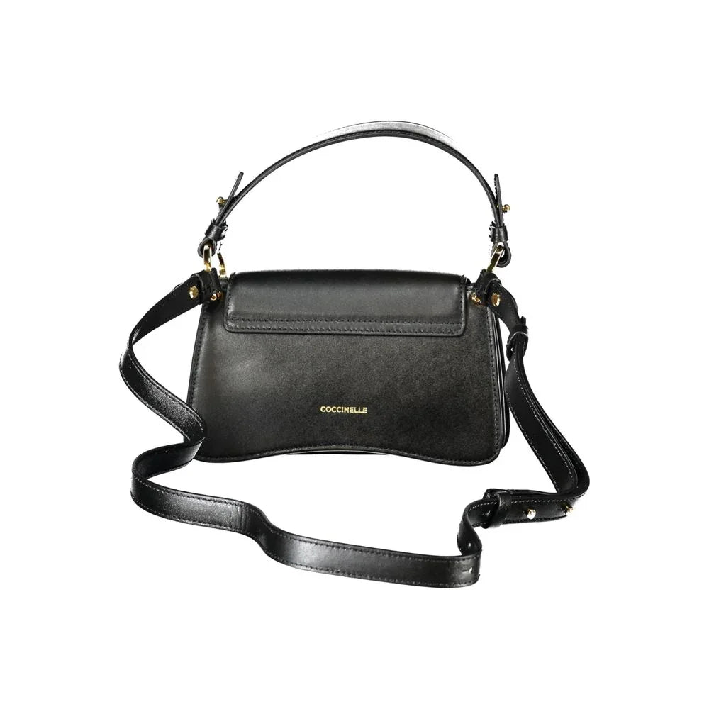 Coccinelle Black Leather Women's Handbag