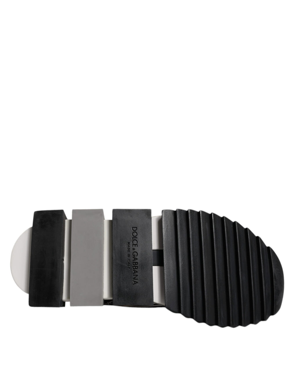 Dolce & Gabbana Black White Slip On Sorrento Sneakers Shoes - Zeiniez