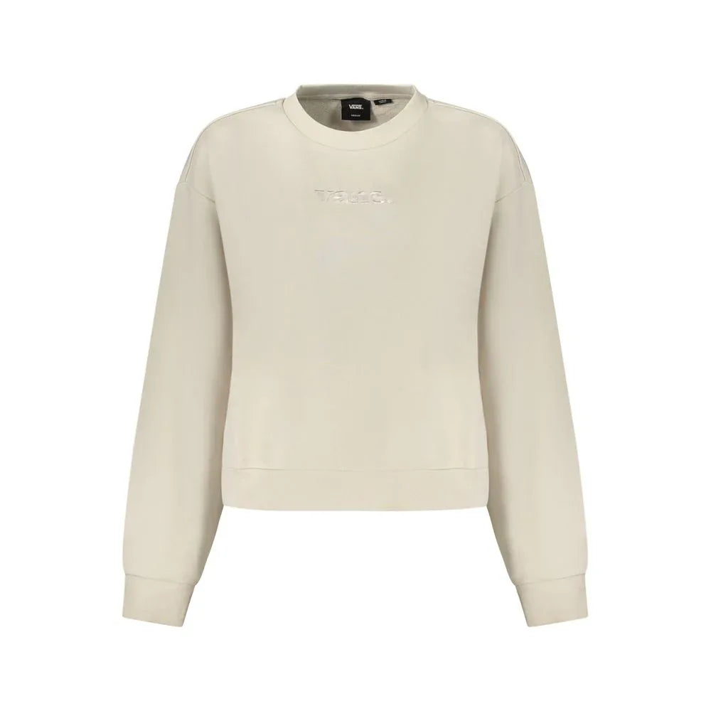 Vans Beige Cotton Women Sweatshirt - Zeiniez