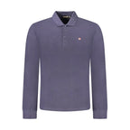 Napapijri Blue Cotton Men Polo Shirt - Zeiniez