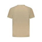 Napapijri Marrone Cotton Mens T-Shirt - Zeiniez
