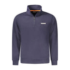 Napapijri Blue Cotton Men Sweatshirt - Zeiniez