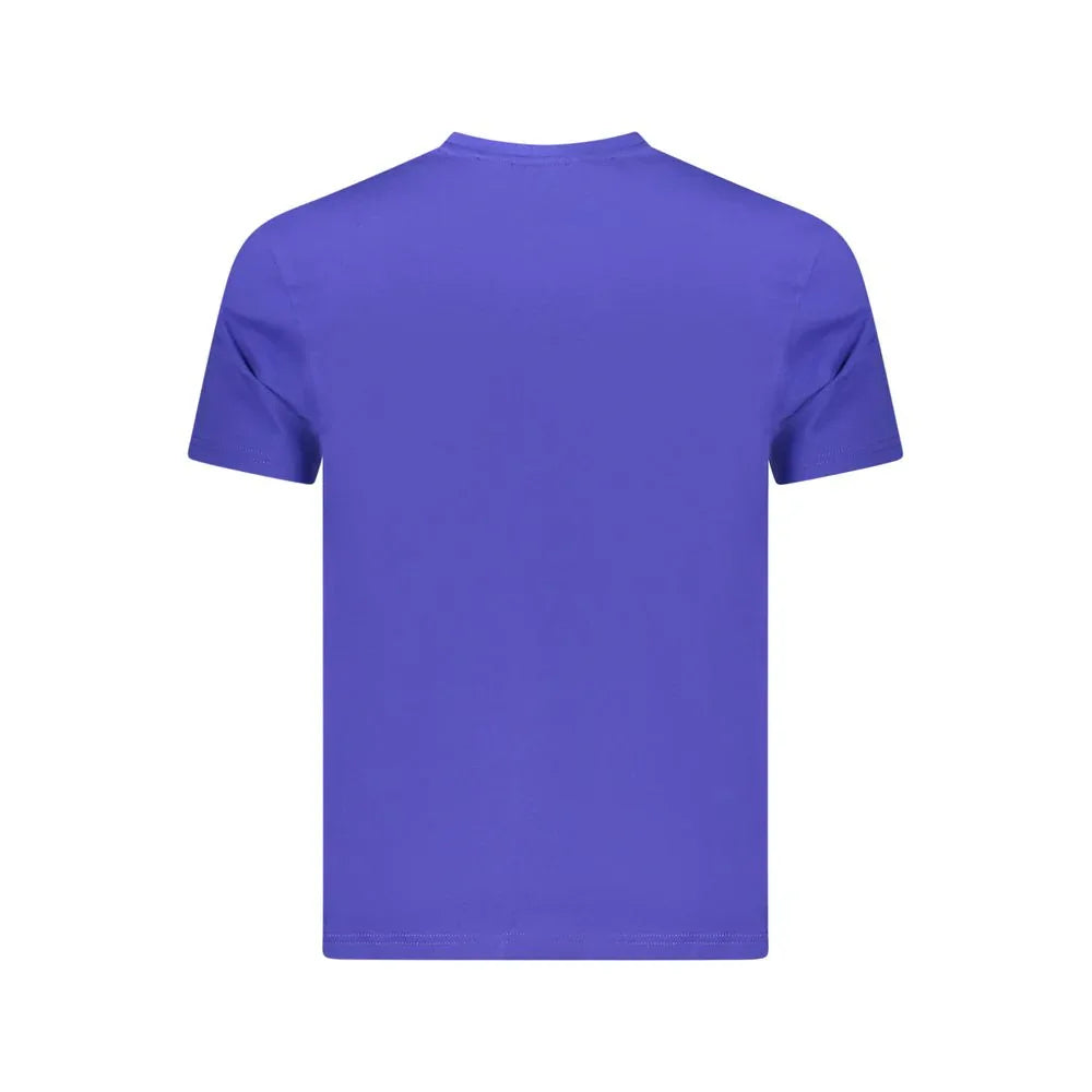Napapijri Blue Cotton Men's T-Shirt - Zeiniez