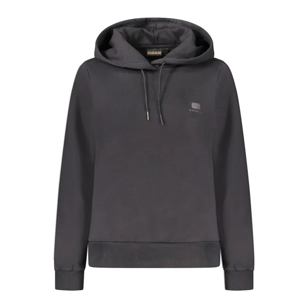 Napapijri Black Cotton Women's Hoodie - Zeiniez