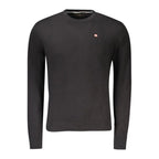 Napapijri Black Cotton Men Sweater - Zeiniez