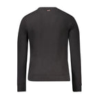 Napapijri Black Cotton Men Sweater - Zeiniez
