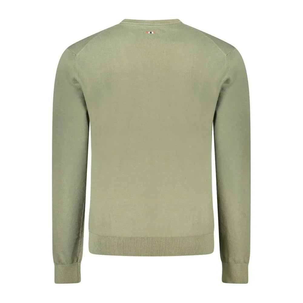 Napapijri Verde Cotton Men Sweater - Zeiniez