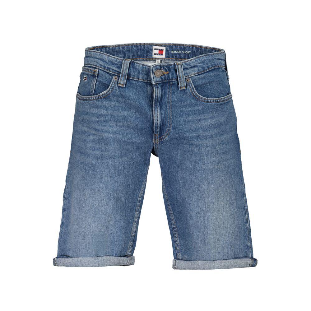 Tommy Hilfiger Blu Cotton Men's Short - Zeiniez