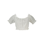 Guess Jeans Bianco Cotton Women Shirt