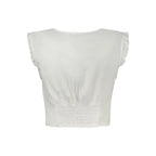 Guess Jeans Bianco Cotton Women Shirt - Zeiniez