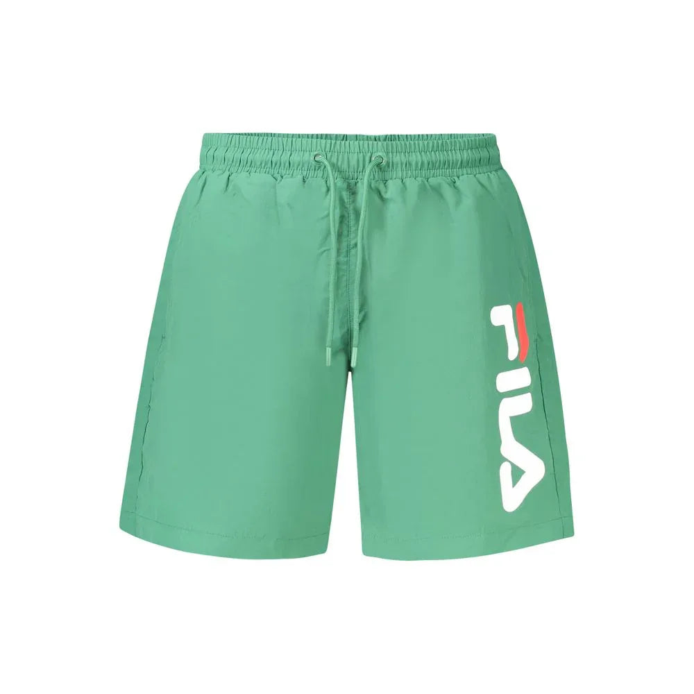 Fila Verde Poliammide Men's Swim Trunk - Zeiniez