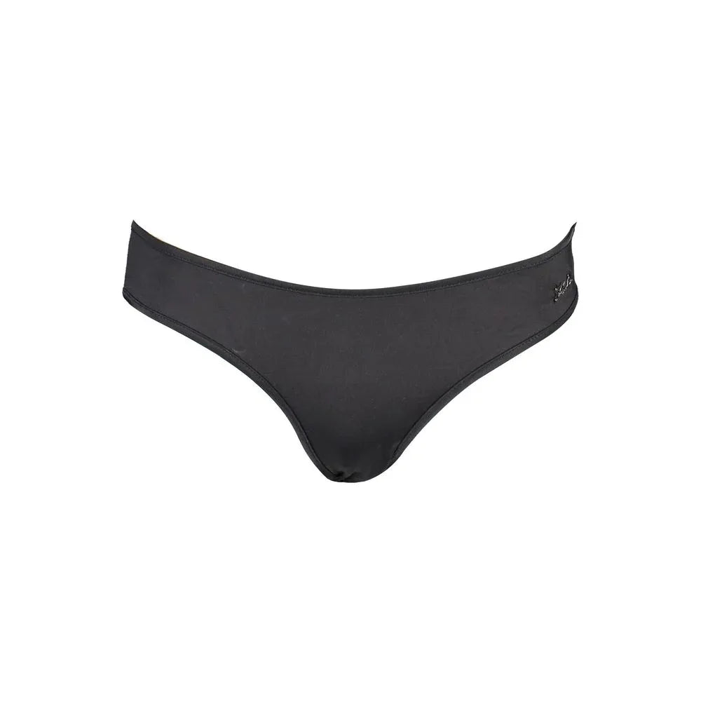 Karl Lagerfeld Black Polyamide Women's Swim Briefs - Zeiniez