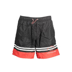 Karl Lagerfeld Black Polyester Mens Swim Boxer - Zeiniez