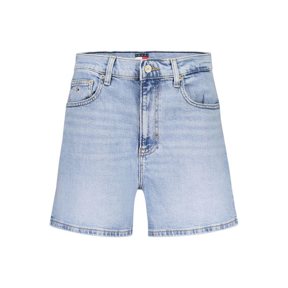 Tommy Hilfiger Azzurro Cotton Women Short - Zeiniez