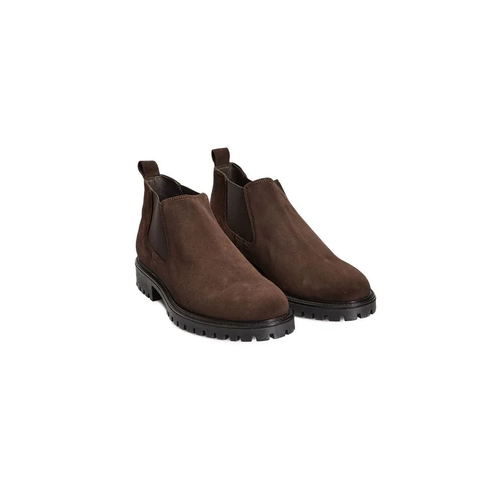 Roberto Pepe Luxury Brown Calfskin Men Boot - Zeiniez