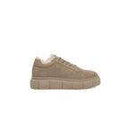 Cerruti 1881 Beige Calfskin Women Platform Sneaker - Zeiniez