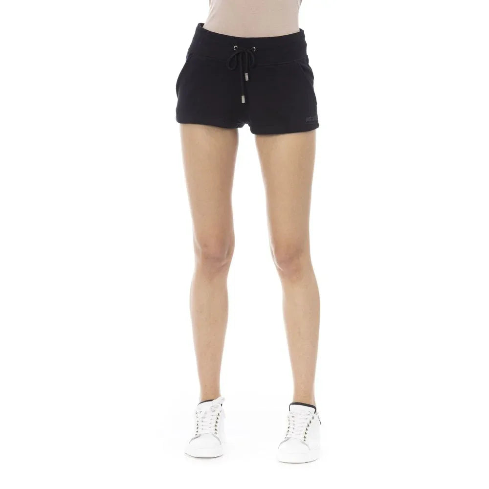 Just Cavalli Black Cotton Women Short - Zeiniez