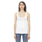 Just Cavalli White Viscose Women Top - Zeiniez
