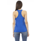 Just Cavalli Blue Viscose Women Top - Zeiniez