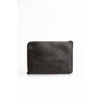 Trussardi Black Leather Men Clutch - Zeiniez