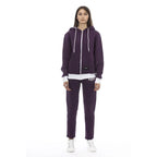 Baldinini Trend Purple Cotton Women Sweater - Zeiniez