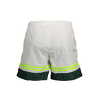 Karl Lagerfeld Bianco Polyester Men's Swim Boxer - Zeiniez