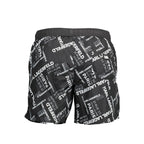 Karl Lagerfeld Black Polyester Men's Swim Trunk - Zeiniez