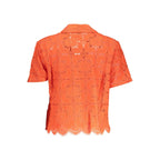 Desigual Arancione Poliammide Womens Shirt - Zeiniez