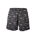 Karl Lagerfeld Nero Polyester Men's Swim Boxer - Zeiniez
