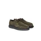 Cerruti 1881 Green Calfskin Men Derby Shoe - Zeiniez