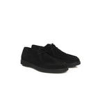 Cerruti 1881 Black Cowhide Men Derby Shoe - Zeiniez